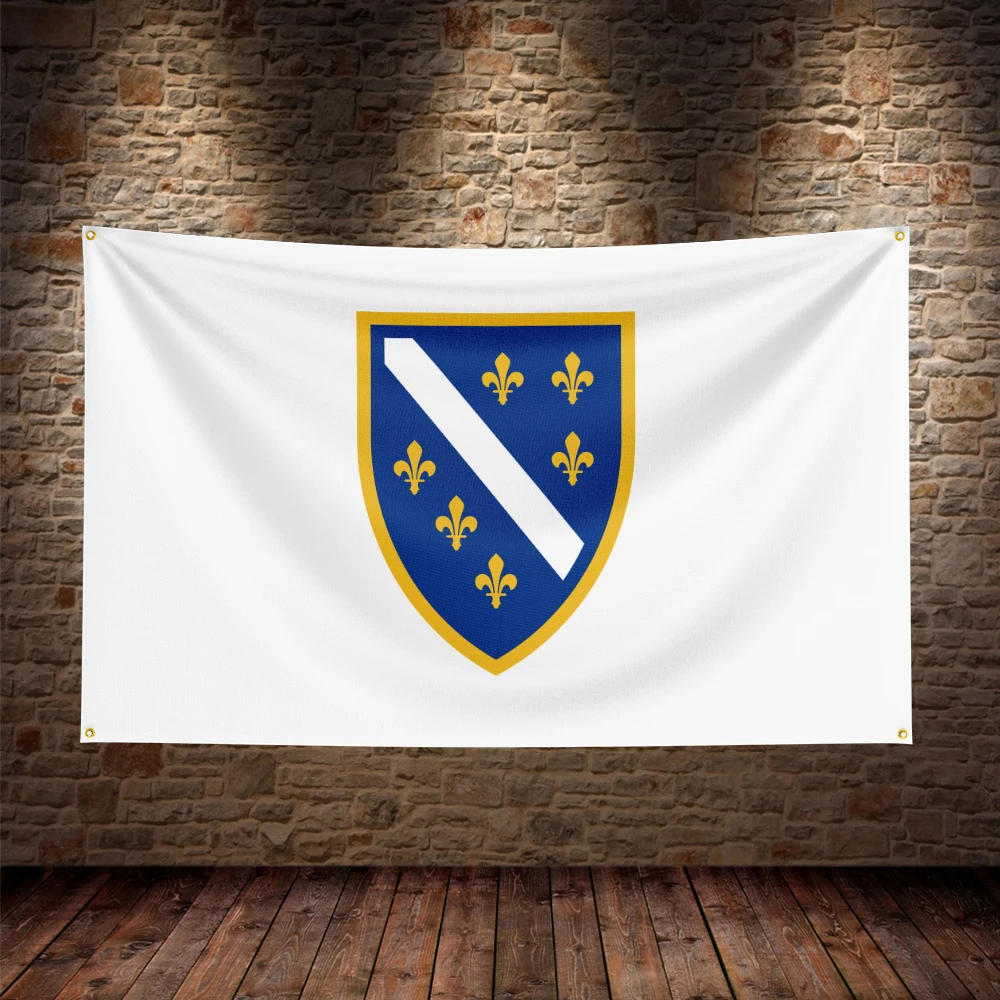 

3X5Ft Bosnia and Herzegovina 1992-1998 Flag For Decor