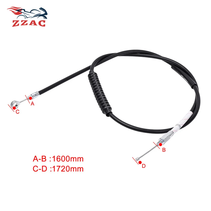 160cm 1.6m 1600mm Motorcycle Clutch Line Cable Wire For HARLEY DAVIDSON XL883 1200N XL 883 1200 N