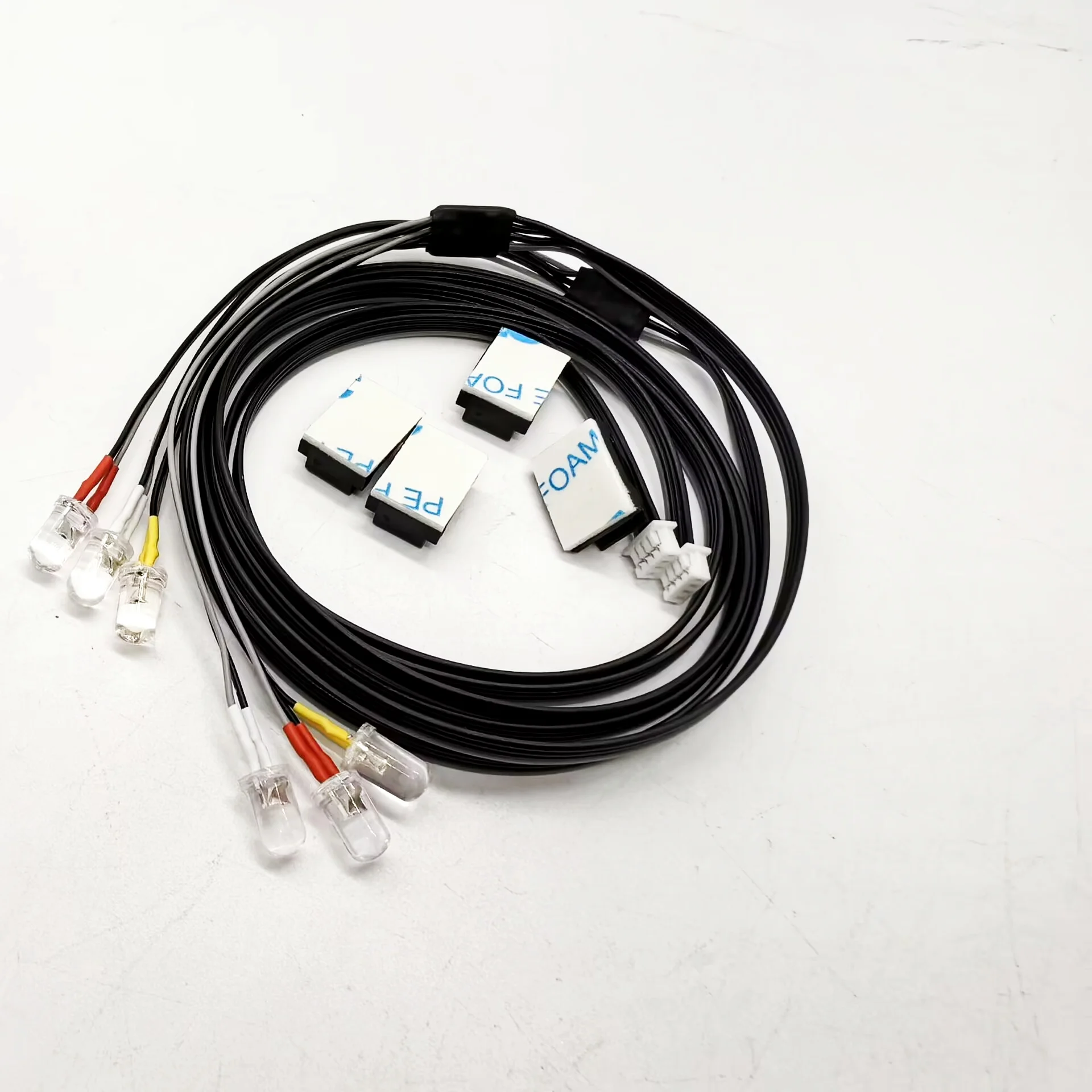 RC 1/14 1 Set 5MM Taillight of Wireless Light Control Light Group System for Tamiya Truck Trailer Tipper for Scania DIY Parts
