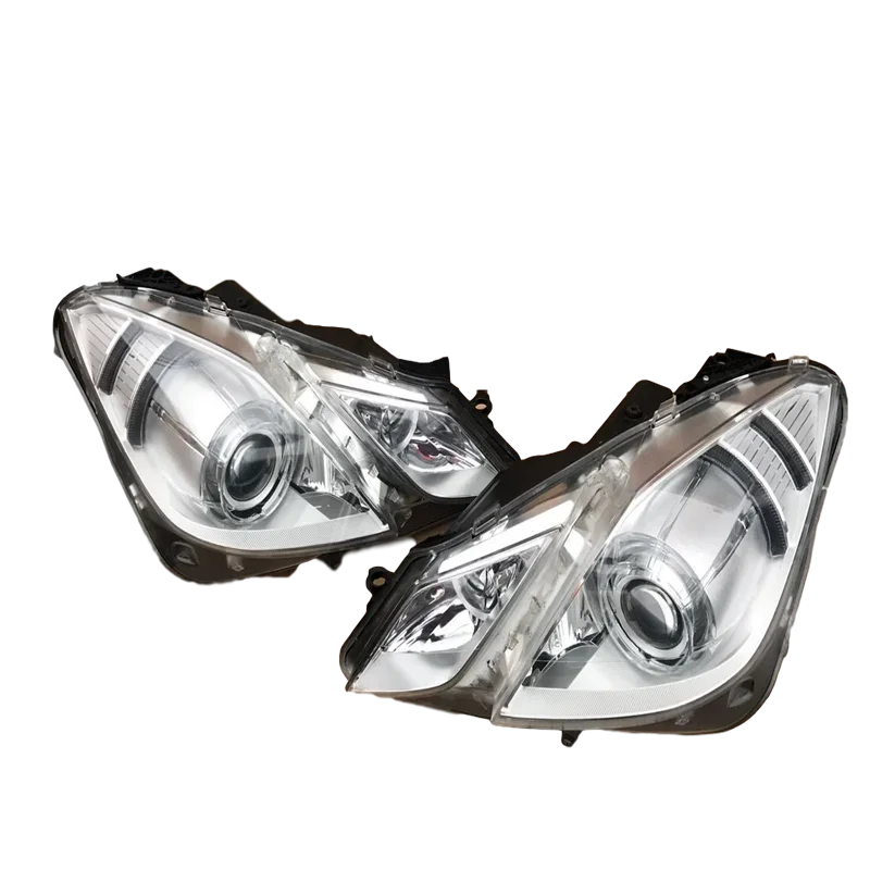 

Светодиодные фары дневного света DRL для Mercedes Benz W207 e300 E260 E300 e350 Указатель поворота «ангельские глазки» Автомобильные лампы