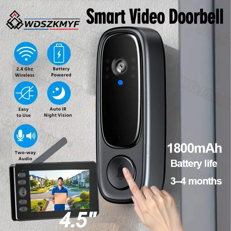 Outdoor Video Doorbell Camera 4.5