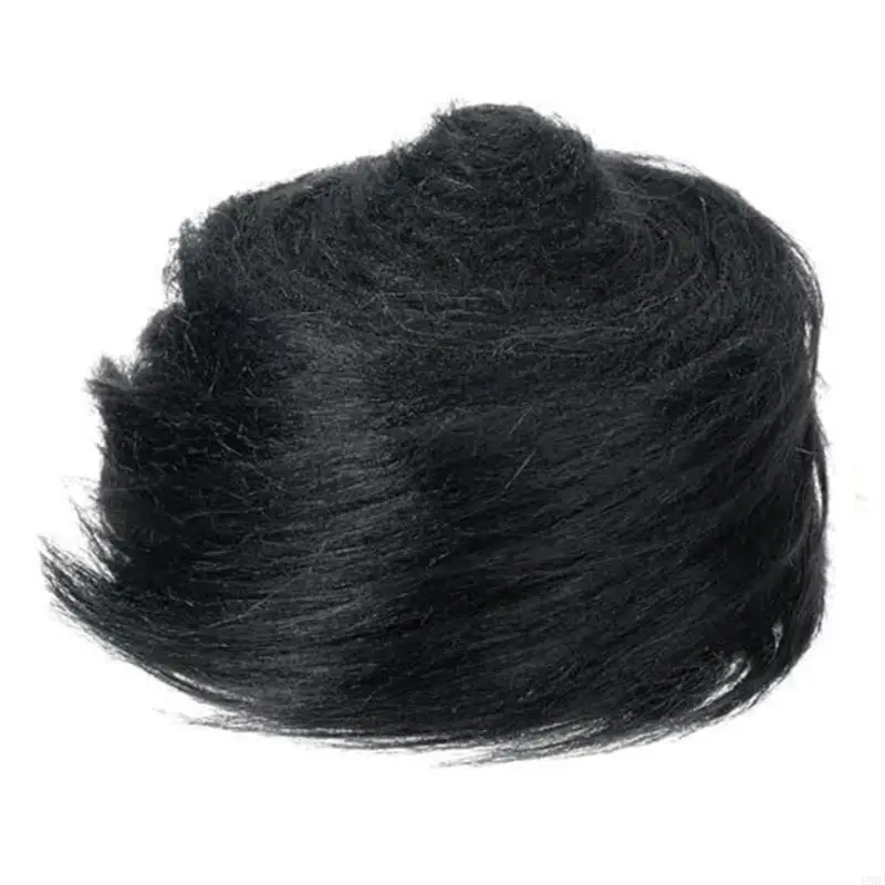 49MF Unpainted Mask Includes Furry Trim Adhesive Fabric Net Cloth Unpainted Masquerades Mask Paintable Mask for Kid Adult