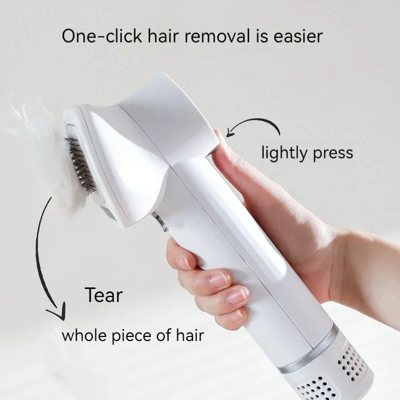 Pet Smart Blowing Combs Dog Cat Air-Drying Roller Raising Machine Integrated Hair Dryer Hair Remover for Beauty Use