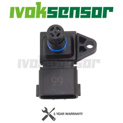 Sensore di pressione dell'aria di aspirazione del collettore MAP da 4 BAR 4Bar per Peugeot KIA Citroen Hyundai Renault 80018383   5WK96841 2045431   5WY2833A