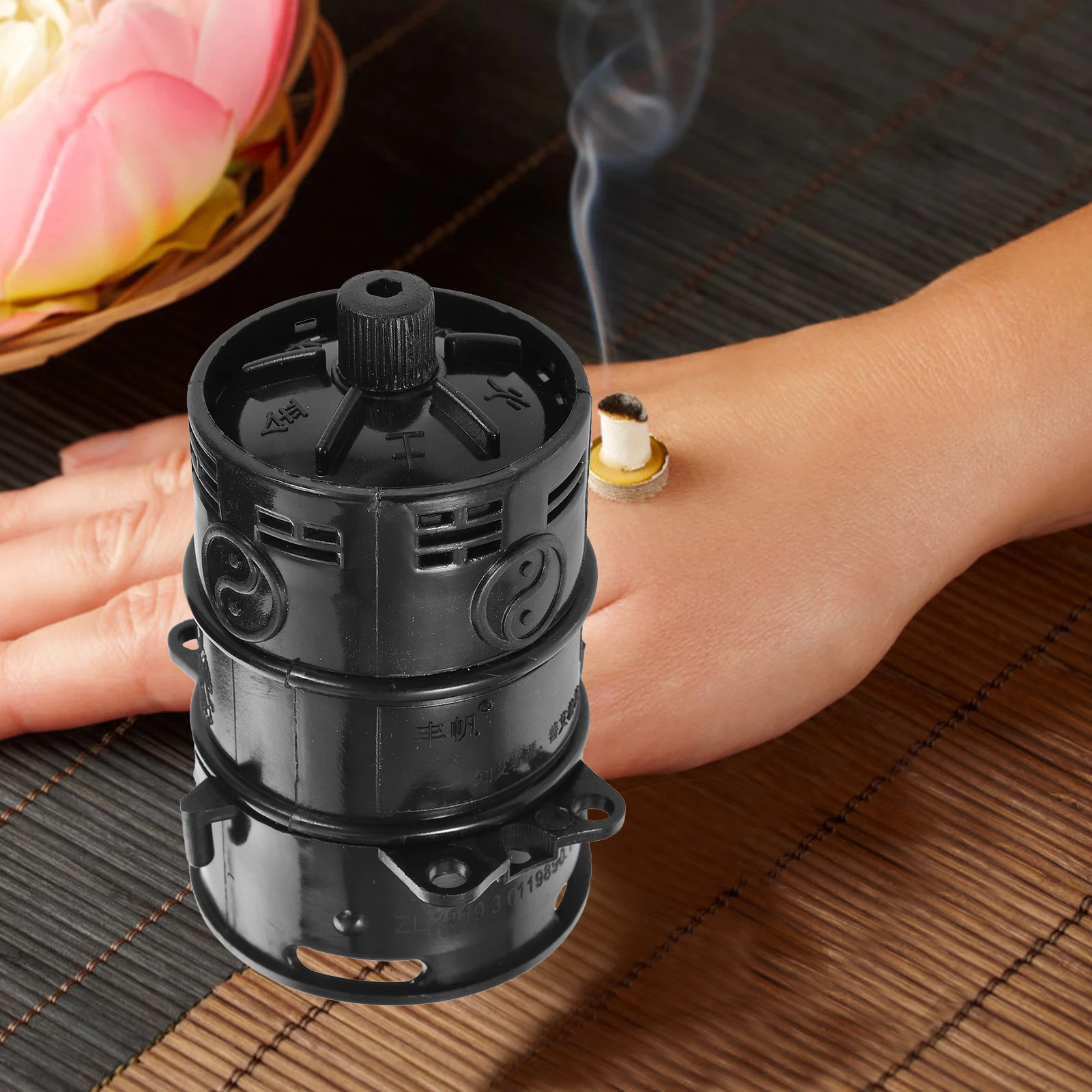 

Moxibustion Jar Combination Heat Resistant PVC Steel Cup Portable Massage Health Pot Household Supply Relaxation Tool Small Size