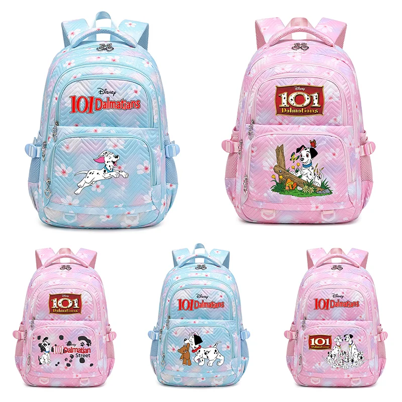 

Disney 101 Dalmatians Schoolbag Waterproof Women Backpack Backpacks for Teenage Girls Bookbag Mochila Female Travel Bag