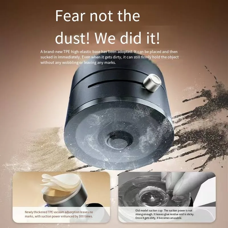 حامل مغناطيسي للهاتف المحمول للسيارة 2025 نوع جديد شفط كأس فراغ الامتزاز سيارة خاصة ثابتة حامل هاتف المحمول #3