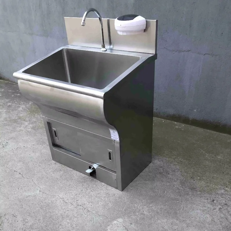 Air Cleaning Equipment Customized 304 316 Stainless Steel Scrub Sink