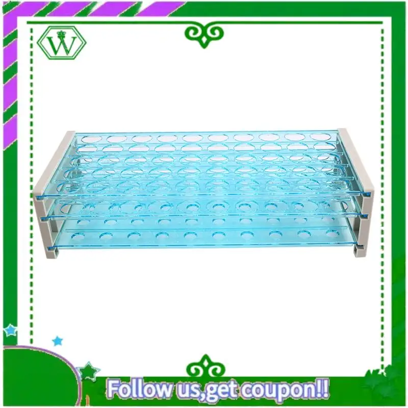 Zuverlässige 3PCS 18Mm 50-Well Ablage Labor Rohr Racks Reagenzglas Racks Zentrifuge Rohr Racks