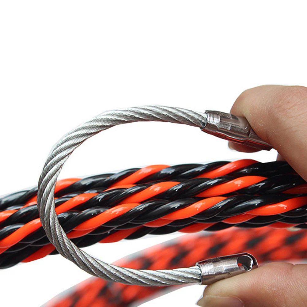 

1Set Wire Threader Strong Recovery High Hardness Electrical Inserter Plastic-Steel Wire Winding Effective Threading Apparatus