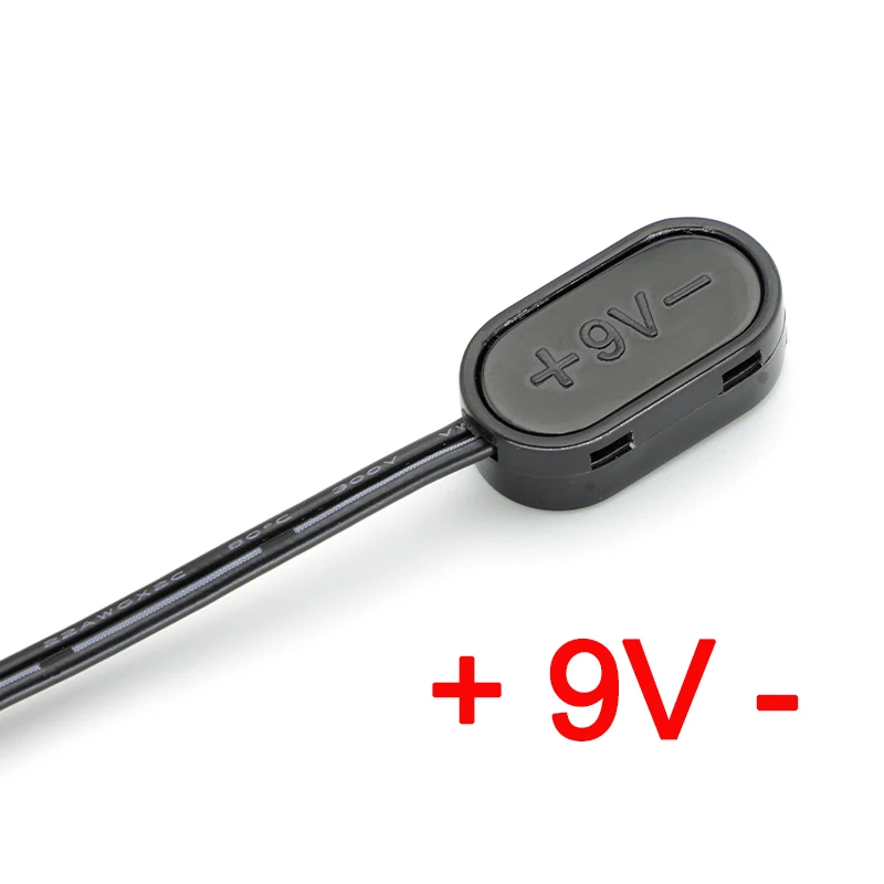 1/3/5pc 9V Battery Clip Converter Power Cable Connector Pedal Effect Male Cable 9Volt Power Supply Cable Guitar Accessories view 4