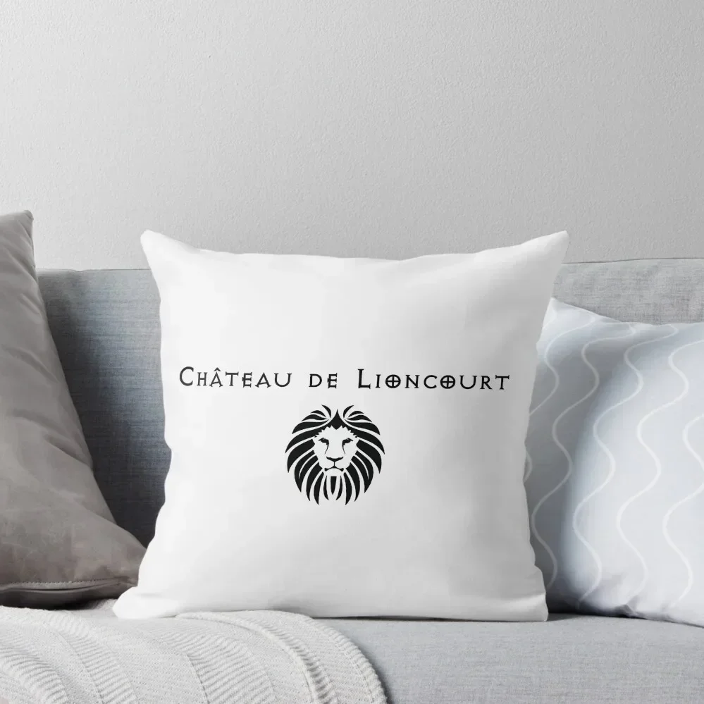 Chateau De Lioncourt Throw Pillow ornamental pillows Christmas Pillow Cases Covers For Sofas pillow