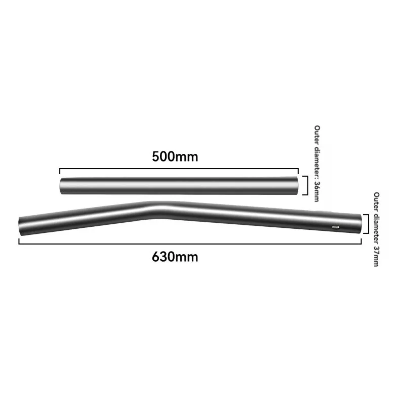 

【СОКРУЩЕНИЕ ЦЕН】Универсальный металлический соединитель для труб - Набор изогнутых стальных трубок - 502S для запасных частей пылесосов