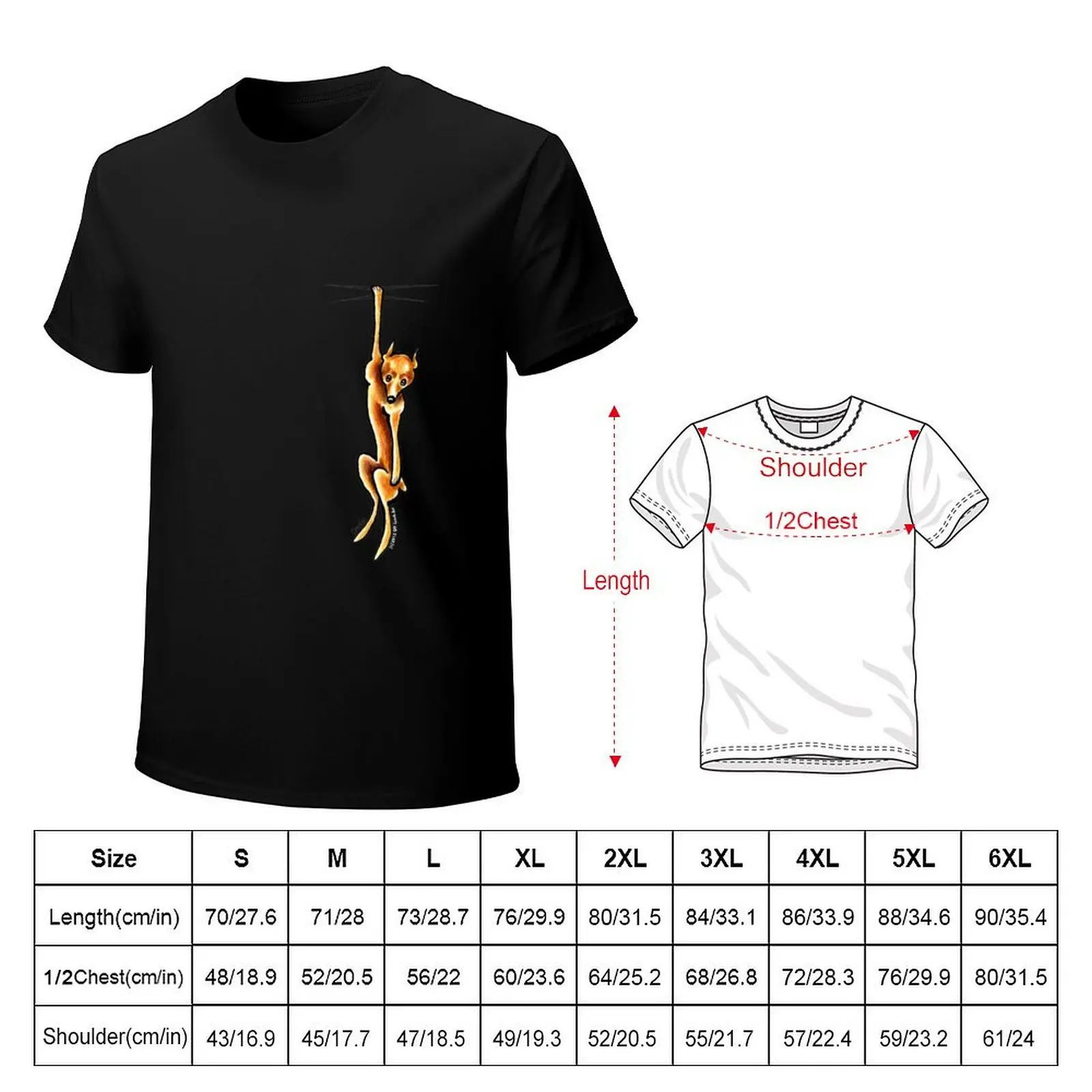Clingy Red Miniature Pinscher Min Pin T-Shirt t shirts for man pack white T-Shirt
