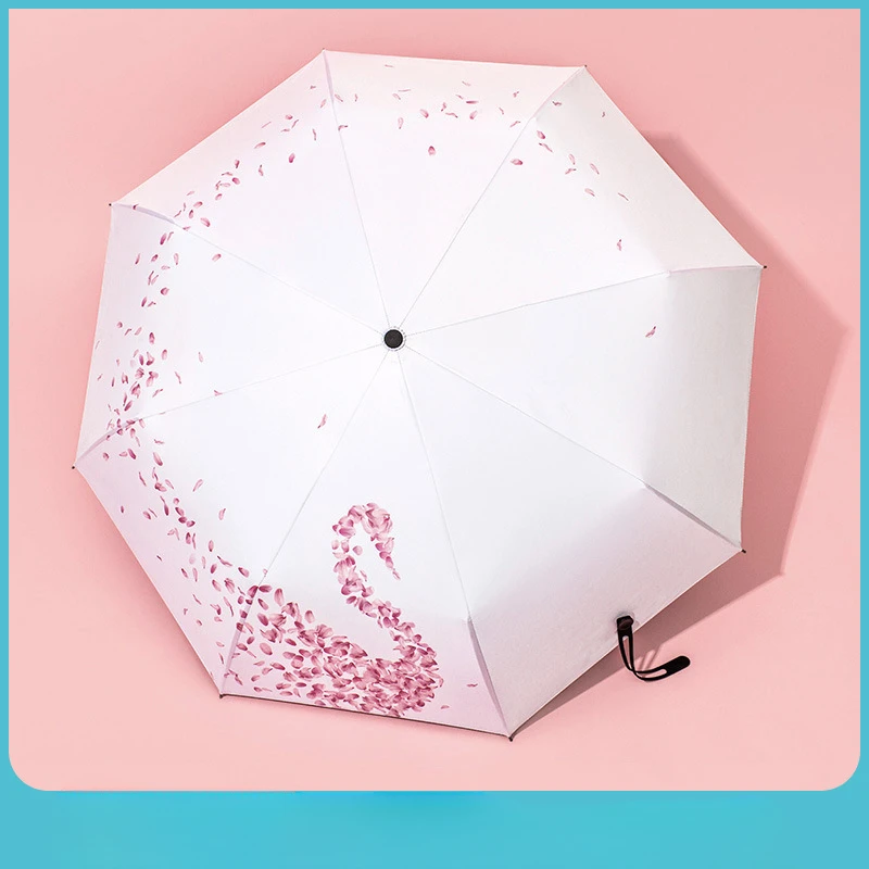 Mini Sun Umbrella, Ultra Small Sun Protection and UV Protection, Suitable for Both Sunny and Rainy Sun Shading. Pocket Umbrella