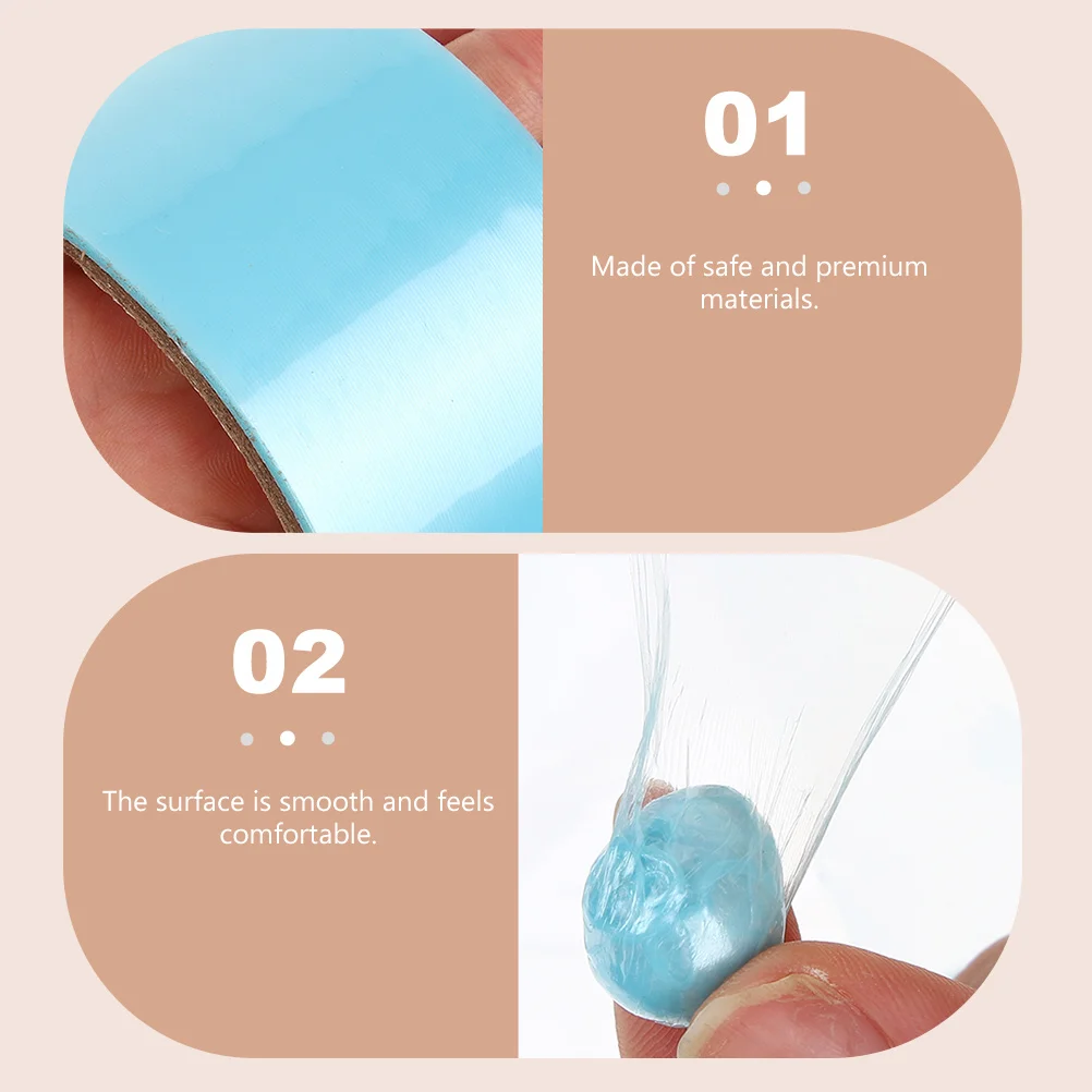 

6 Rolls Sticky Ball Tapes Colored Adhesive Craft Tape Decompression For Home Office Travel Use Durable Easy Carry Gift Idea