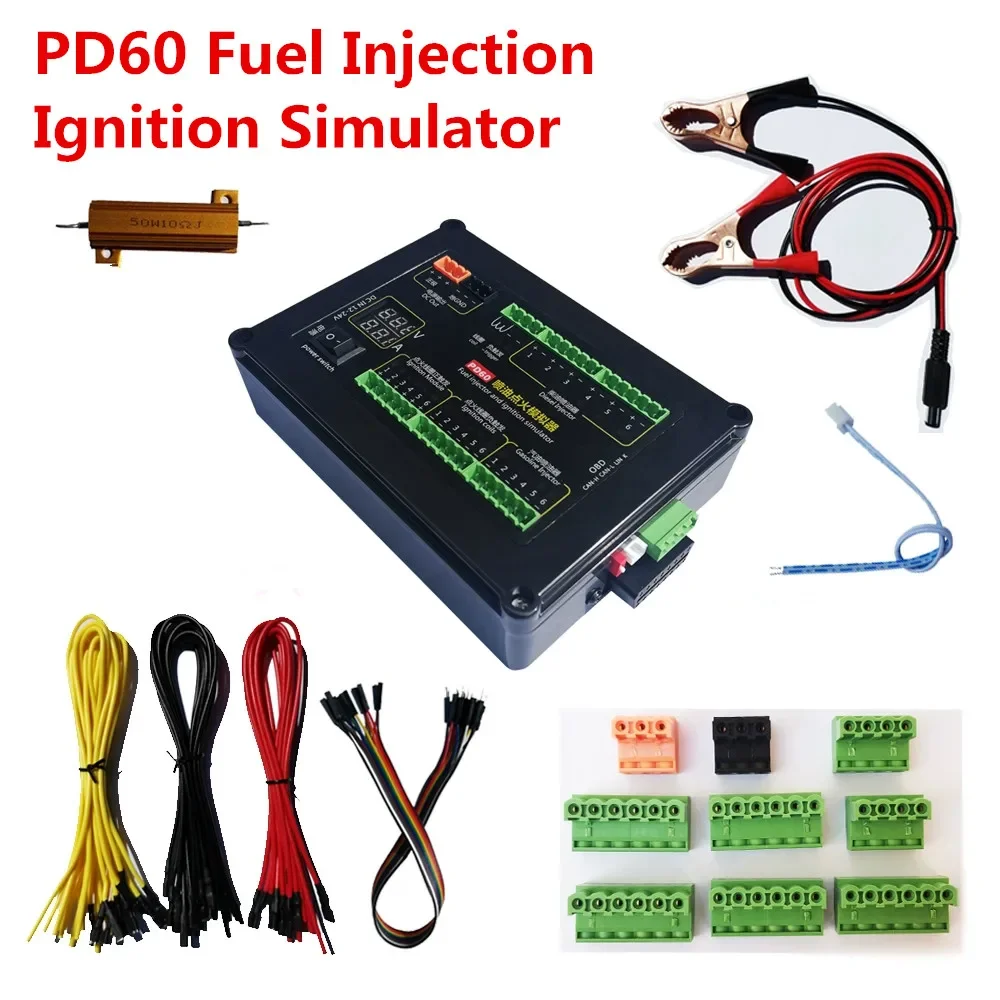 PD60 Fuel Injection Ignition Simulator ECU Maintenance Platform Testing Equipment for Diesel Vehicle Computer Board