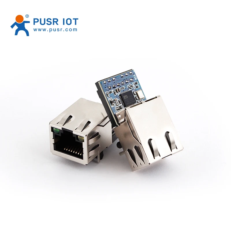 (Prix pour 4 pièces) PUSR UART TTL au module de convertisseur ethernet Kport transmission bidirectionnelle de petite taille TCP UDP USR-K6