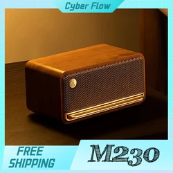 Retro M230 Speaker Custom Bluetooth Wireless Mood Portable Sound Bar Long Endurance Waterproof Audio For Boy Girl Desktop