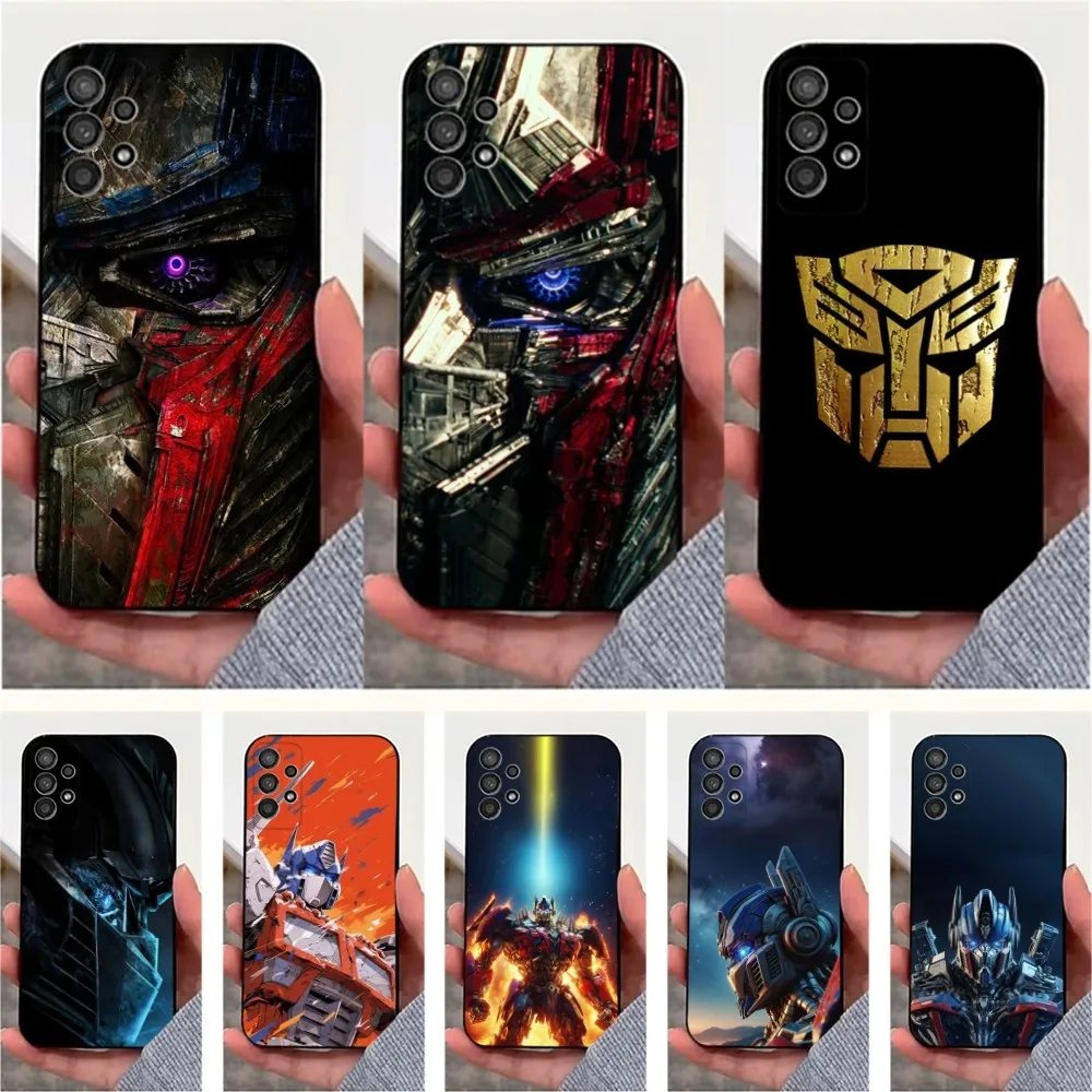 T-Transformers M-Movie-s Phone Case For Samsung S25,S24,S23,S22,S20,S21,S10,Ultra,Plus,Lite,FE,Soft Silicone Black Cover