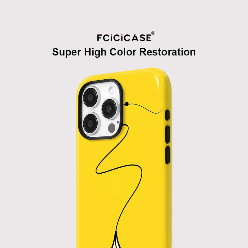 Fcicicase الفن عدسة ل Magsafe حافظة آيفون 16 15 14 زائد 13 12 برو ماكس 11 المغناطيسي شحن لاسلكي ماتي غطاء سيليكون #4