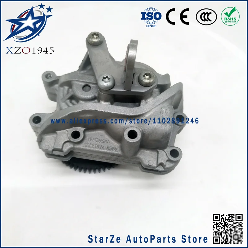 Pompa Oli Kopling Ganda Transmisi Otomatis MPS6 6DCT450 dengan Gear, Cocok untuk Transmisi DSG 6-percepatan Ford, Volvo, Dodge