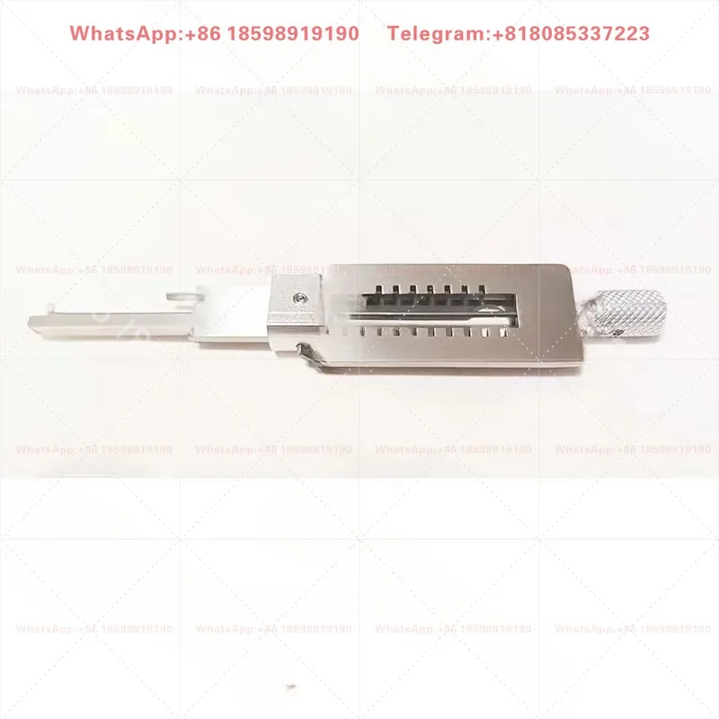 Lishi Style SS324 7X7 Locksmith Tool Garrison Multi Lock Civil Lock Pick & Decoder