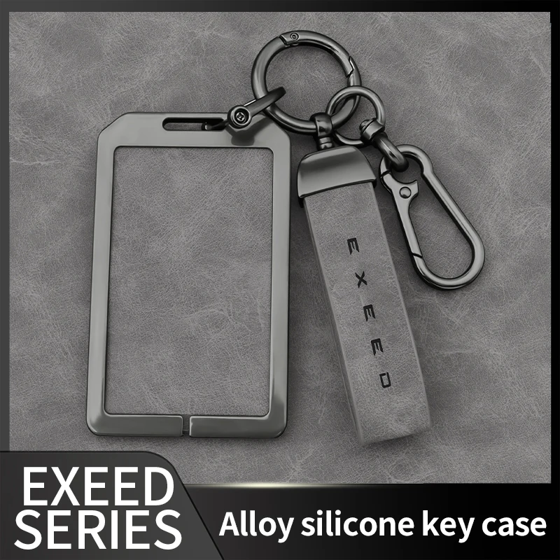 Zinc Alloy Car NFC Card Smart Remote Key Fob Case Full Cover, For ICAR Chery Exeed RX VX LX TXL FL 2024, Protector Accessories