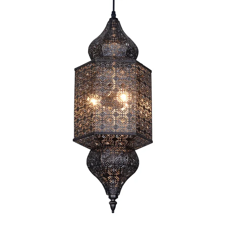 

Exotic Vintage Chandelier for South East Asia Arabian Style Western Restaurant Tea Room B&B Card Block Bar Thai Lighting