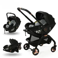 Portable 3-in-1 Baby Stroller Newborn Baby Sleeping Basket Multi-function Child Car Seat Luxury Baby Carriage Foldable
