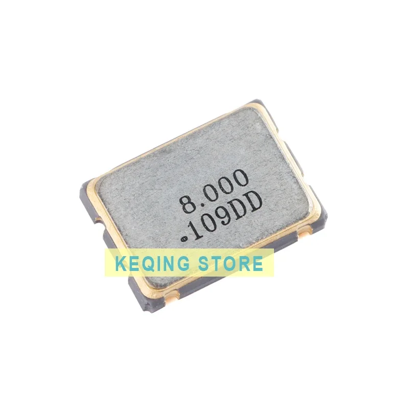 50PCS 7050 SMT active crystal oscillator/oscillator 8MHz ± 20ppm 1.8V~3.3V OT70508MJBA4SL