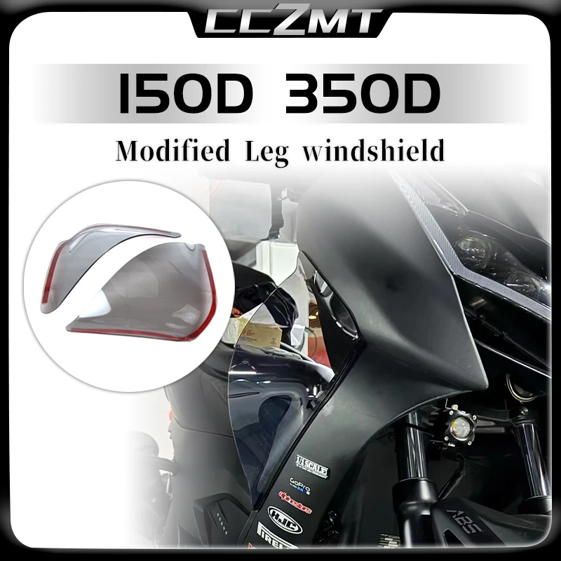 For ZONTES ZT350D ZT150D 150 D 350 D 150d 350d Motorcycle Accessories Side Windshield Leg Guards Side Plate air deflector