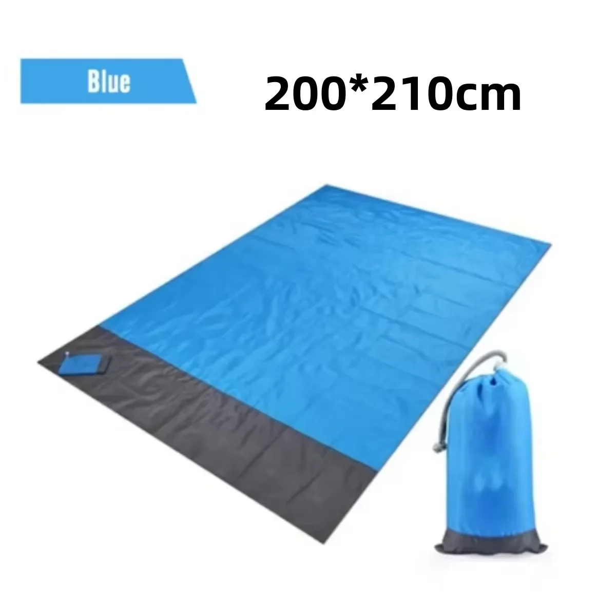 

Beach Blanket Sandproof 200 X 210cm Waterproof Beach Mat Lightweight Picnic Blanket for Travel Hiking Sports