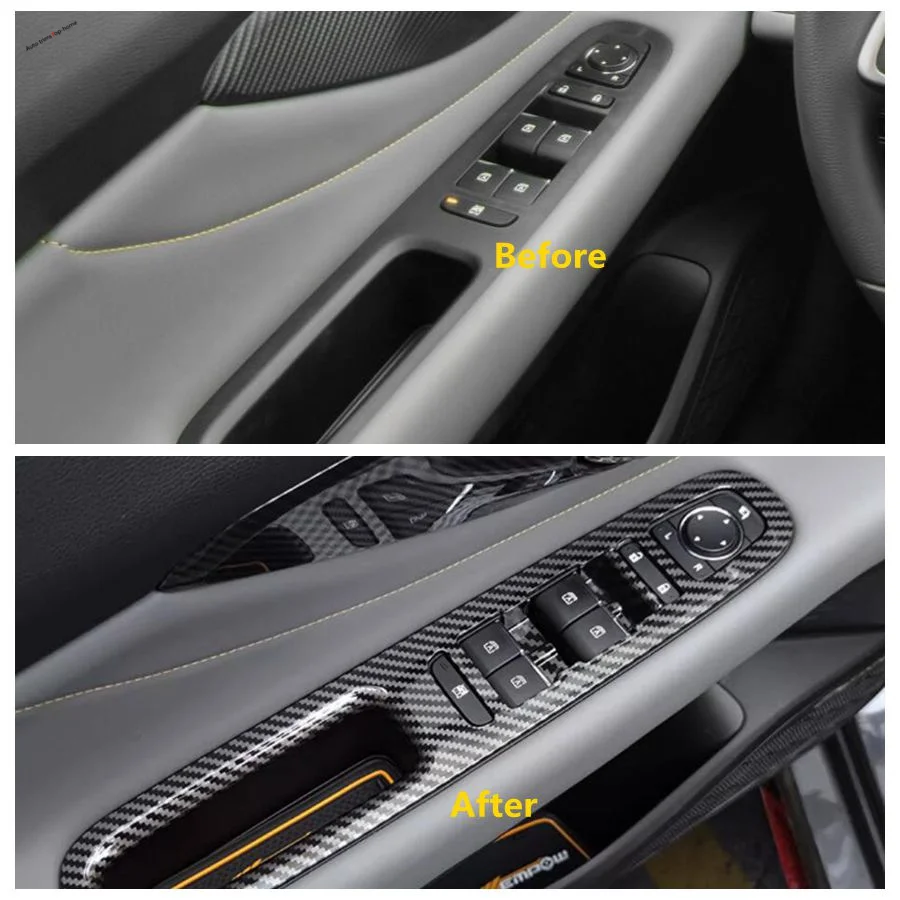 

Car Inner Door Handle Holder Window Lift Button Cover Trim Switch Open Close For GAC Trumpchi Empow 2022 2023 2024 Accessories