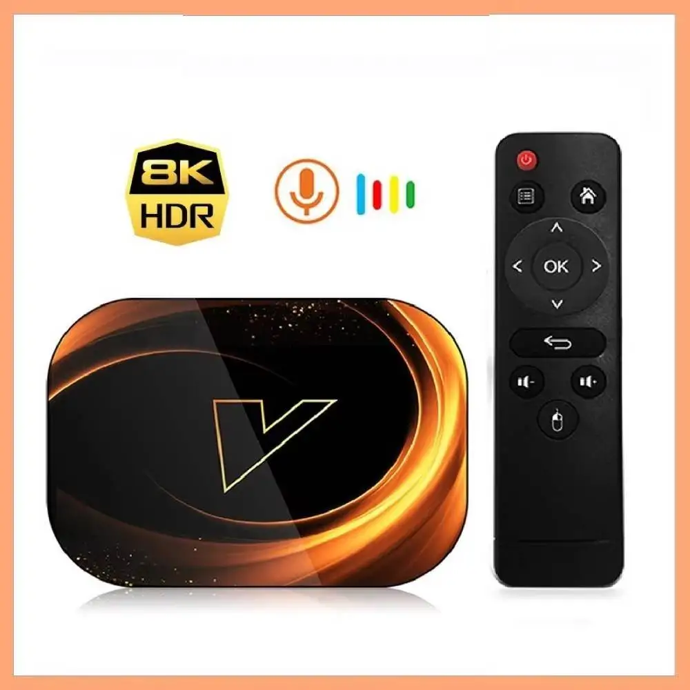 VONTAR X3 8K Amlogic S905X3 4 ГБ ОЗУ 64 ГБ ПЗУ ТВ-приставка Android 9.0 Телеприставка Dual Wi-Fi 4K 1000M Smart TV Box 4G 32G 4G 128G