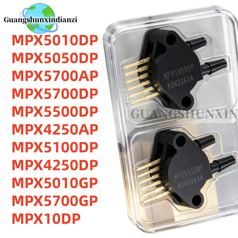 1Pcs MPX5010DP MPX5050DP MPX5700AP MPX5700DP MPX5500DP MPX4250AP MPX5100DP MPX4250DP MPX5010GP MPX10DP MPX5700GP In Stock 1Pcs M