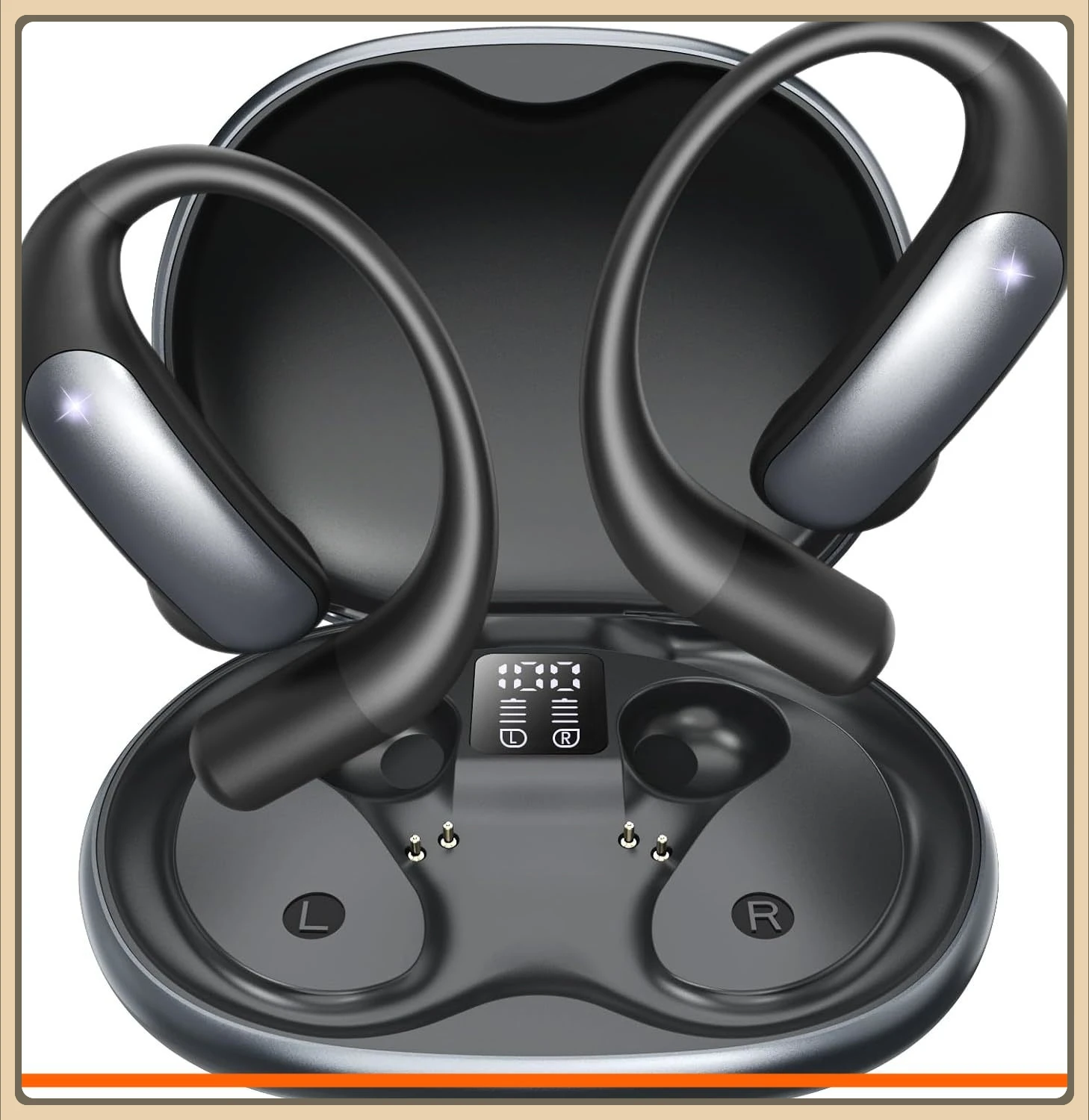 

AI real-time translation earphones for 144 languages, with a 60 hour battery life suitable for travel and business meetings