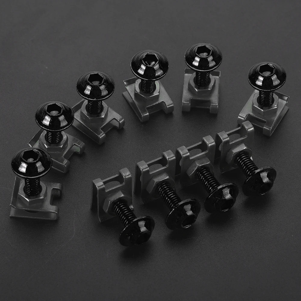 

For Suzuki GSXR 600 GSXR750 6MM 10 / 20PCS Fairing Bolts Kit GSX-R 1000 K1 K2 K3 K4 K5 K6 K7 K8 K9 Windshield Screw Rubber Nuts