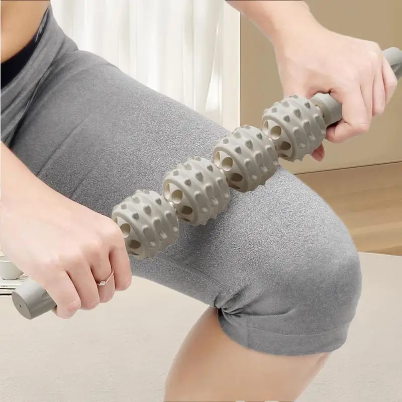 Massage Stick Roller Portable Muscle Stick Rolling Pin Leg Massage Tool Multifunctional Back Muscle Massager For Athletes Women