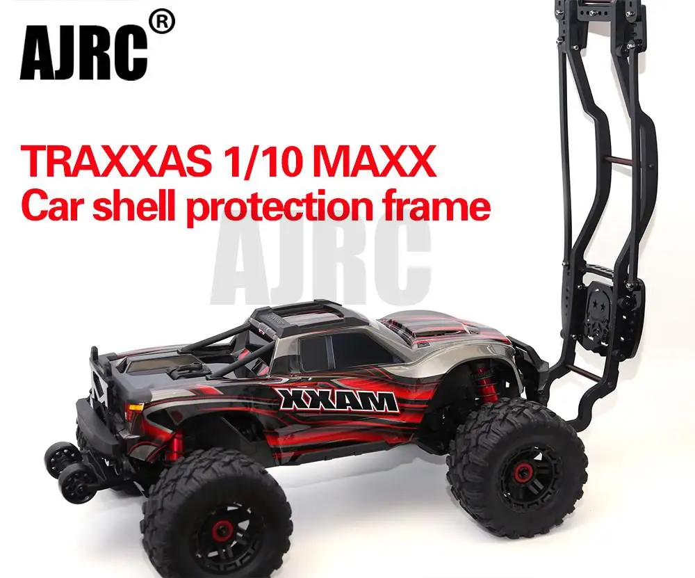 

Traxxas 1/10 4s Maxx Monster Truck-89076-4 89086-4 Remote Control Body Shell Roll Frame Bumper Protection