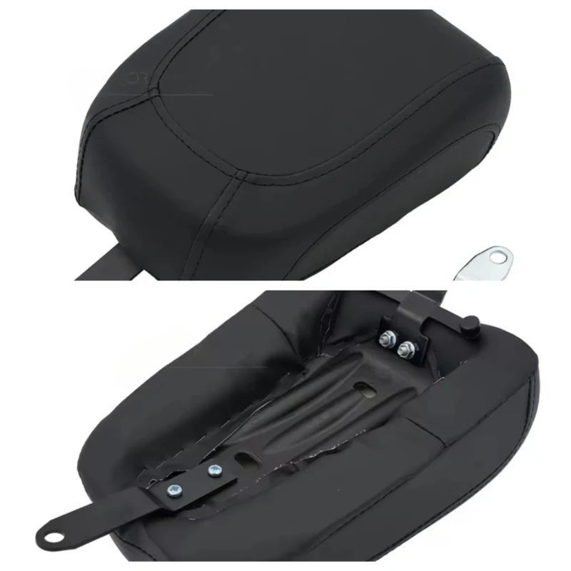 Motorbike Rear Pillion Passenger Seat Fit For Harley Davidson FLSTSB Softail Cross Bones 2008 2009 2010 2011
