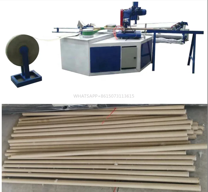 Macchina per la produzione di tubi con nucleo in carta di vendita calda Piccola macchina per tubi di carta