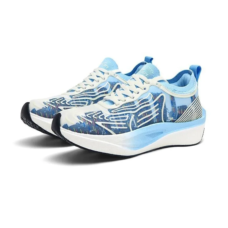 Professional Running Shoes Mesh Breathable Sports Shoes Comfortable Walking Jogging Shoes Carbon Plate Outdoor Sports Shoe Men