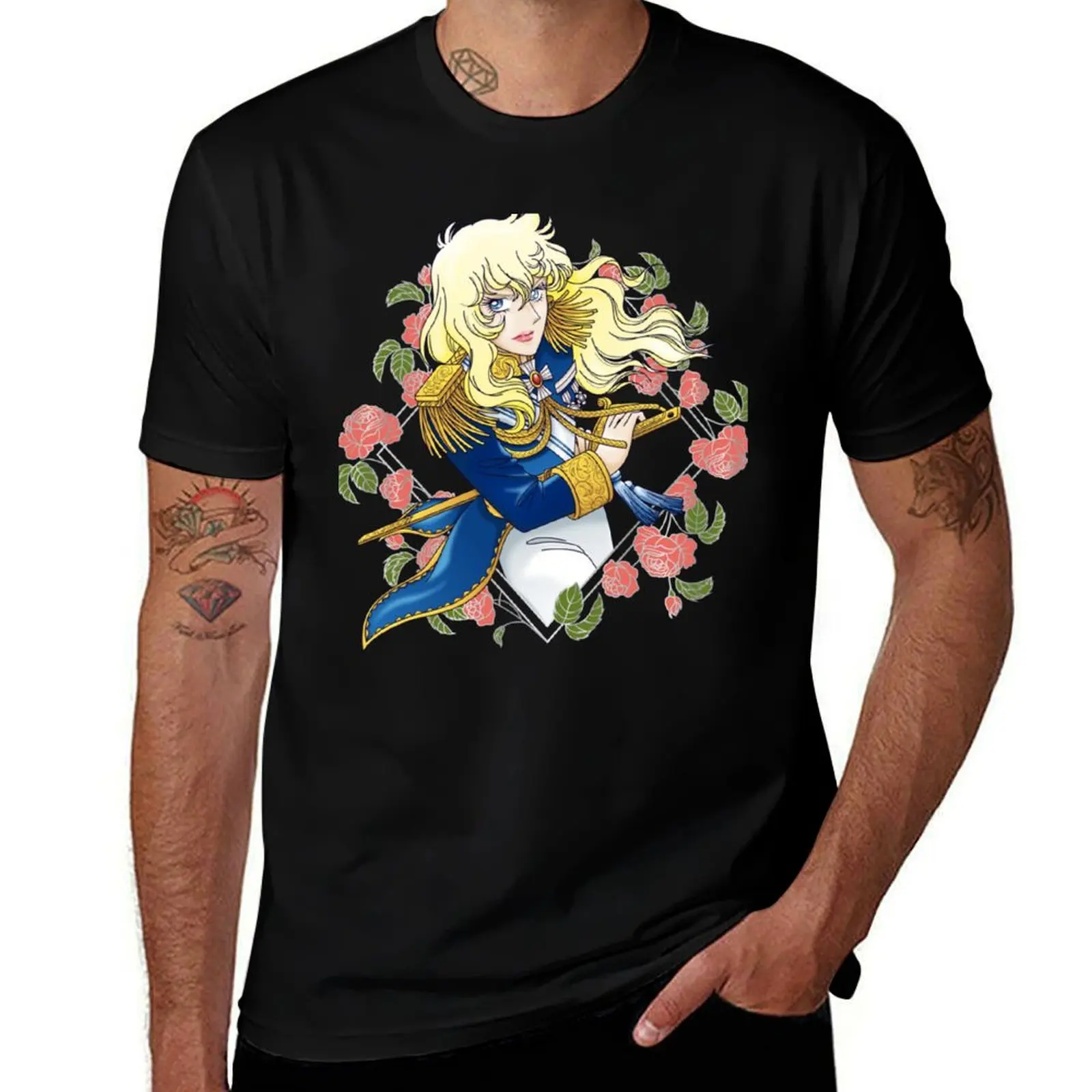 

Franois shirt T-Shirt edit. 2021) custom Jarjayes (Blue T-Shirt t Oscar print de tshirt