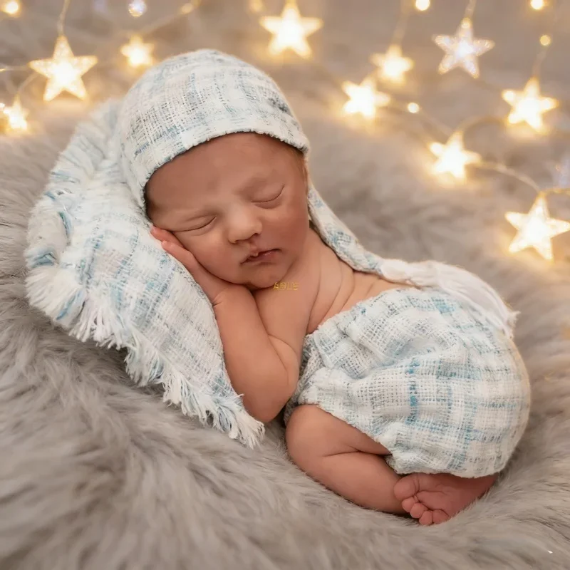 

Набор для фотосъемки новорожденных (22x15 см) в европейском и американском стиле: подушка и вспомогательные реквизиты для мальчиков и девочек