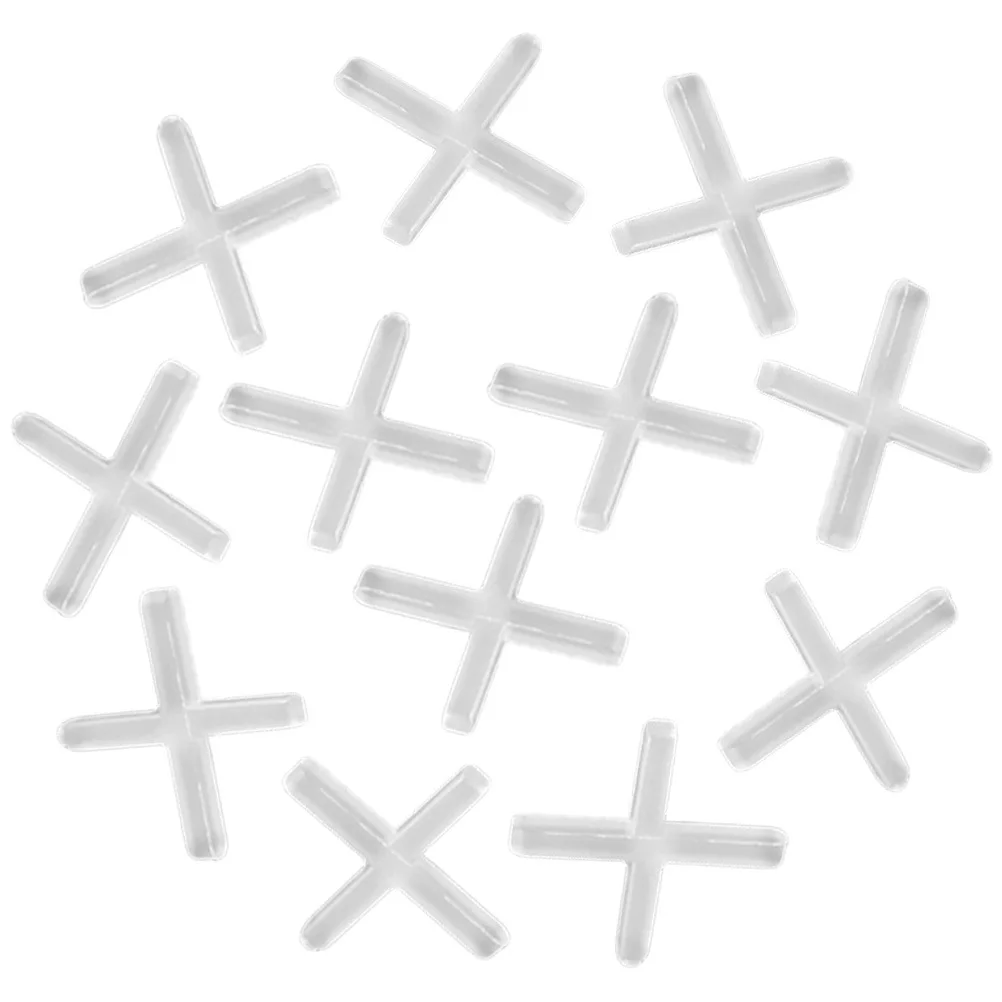 

1000Pcs Cross Tile Spacers Reusable Ceramic Tile Spacers for Leveling Floor Wall Marble Granite Porcelain Tiles Installation