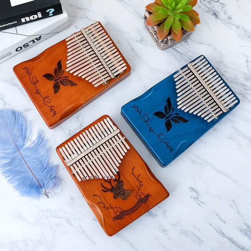 

Metal Xylophone Mini Music Instruments Kalimba 17 Key Piano Kalimba Musical Keyboard for Children Teclado Musical Thumb Piano