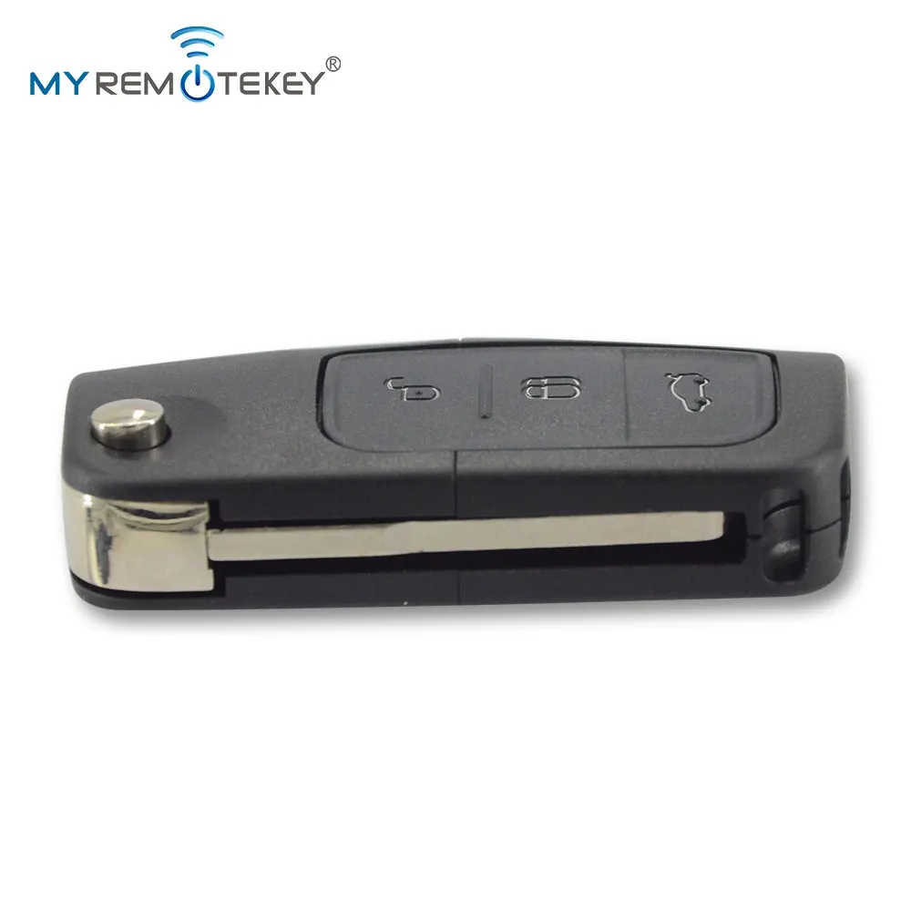 3M5T15K601AB flip remote key 3 button HU101 434Mhz 4D63 / 4D60 chip for Ford Focus 3M5T-15K601-AB