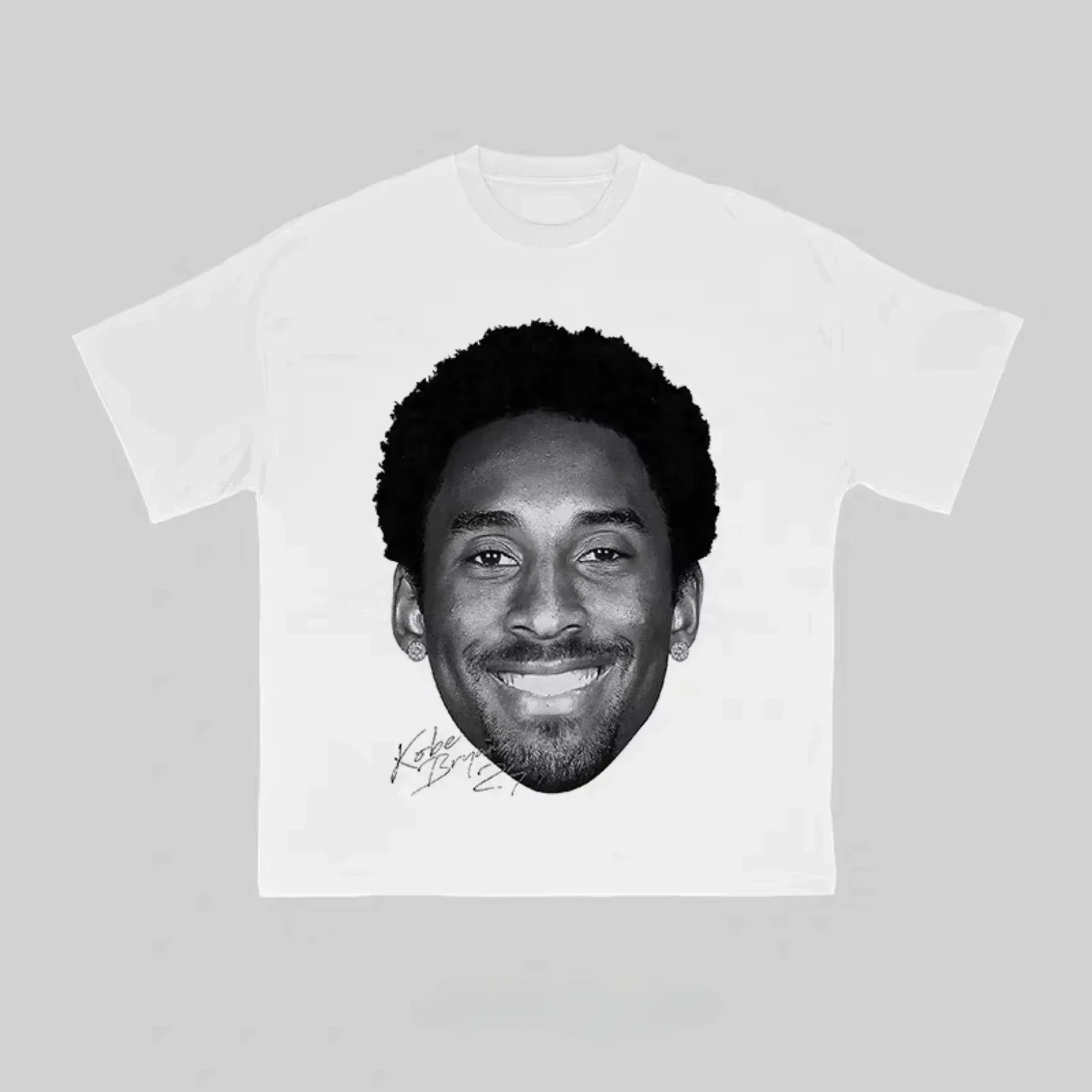 Basketball Kobe Bryant Graphics Printed Short Sleeved Round Neck Y2k Tshirt Men Clothing New in Top & Tees Mens Clothes 72134 image 2