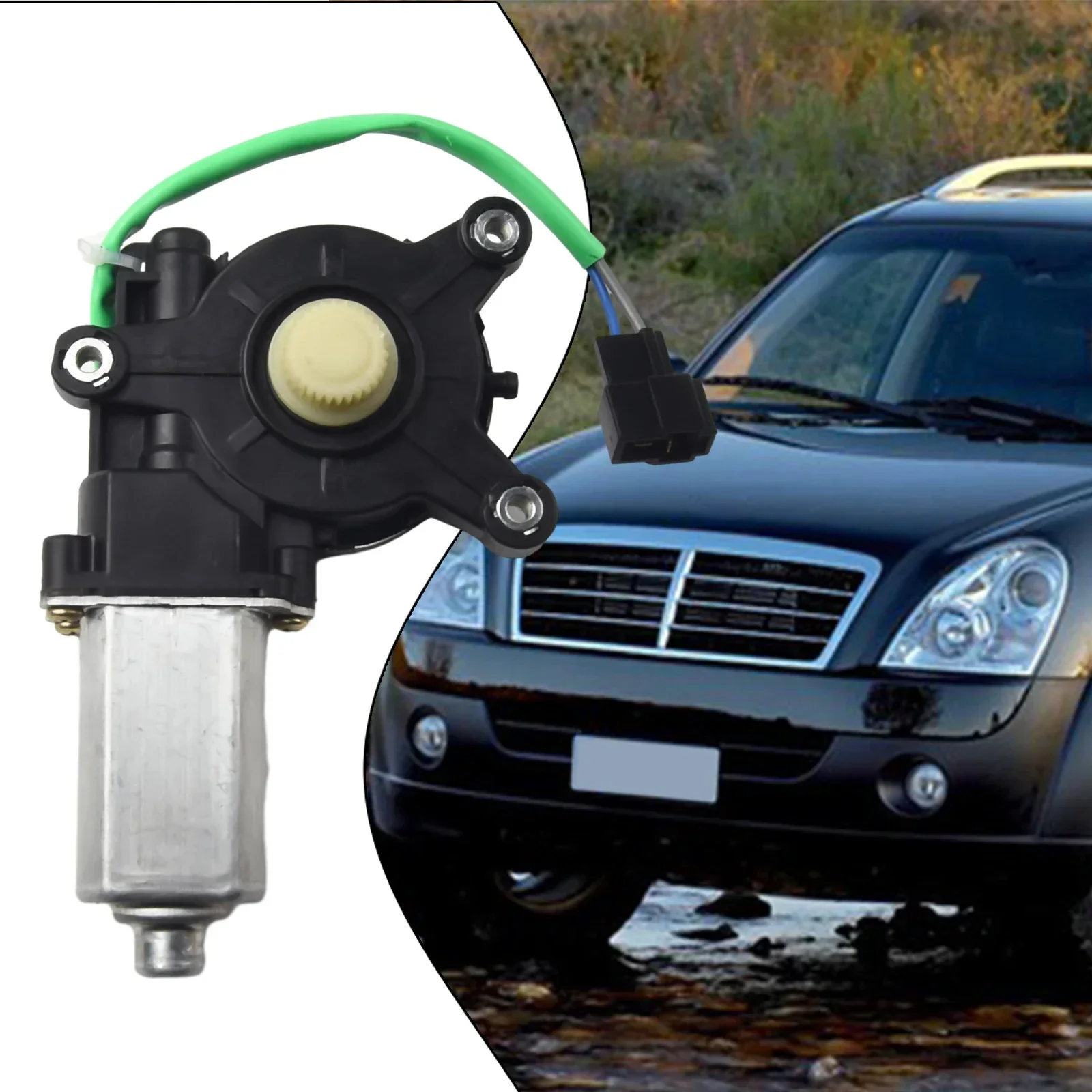 

Front Rear RH Door Glass Lifter Motor For Ssangyong Rexton 2001-2012 8810008030 ABS Metal Practical Accessories For Vehicles